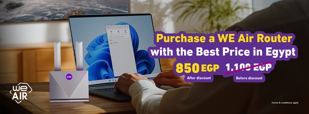 WE Air 4G Routers offer Thumbnail