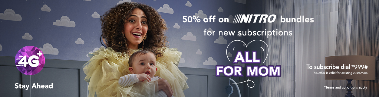 Mother’s Day offer for Nitro Mobile Internet Customers Mother’s Day offer for Nitro Mobile Internet Customers