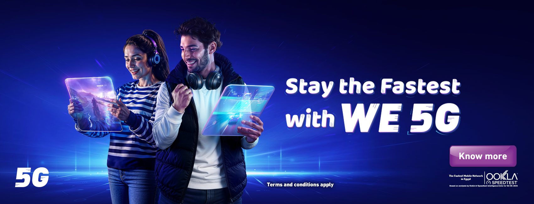 5G Landing Page