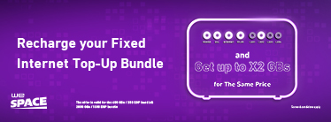 Up to 2X your New Fixed Internet Top-up promotion thumbnail