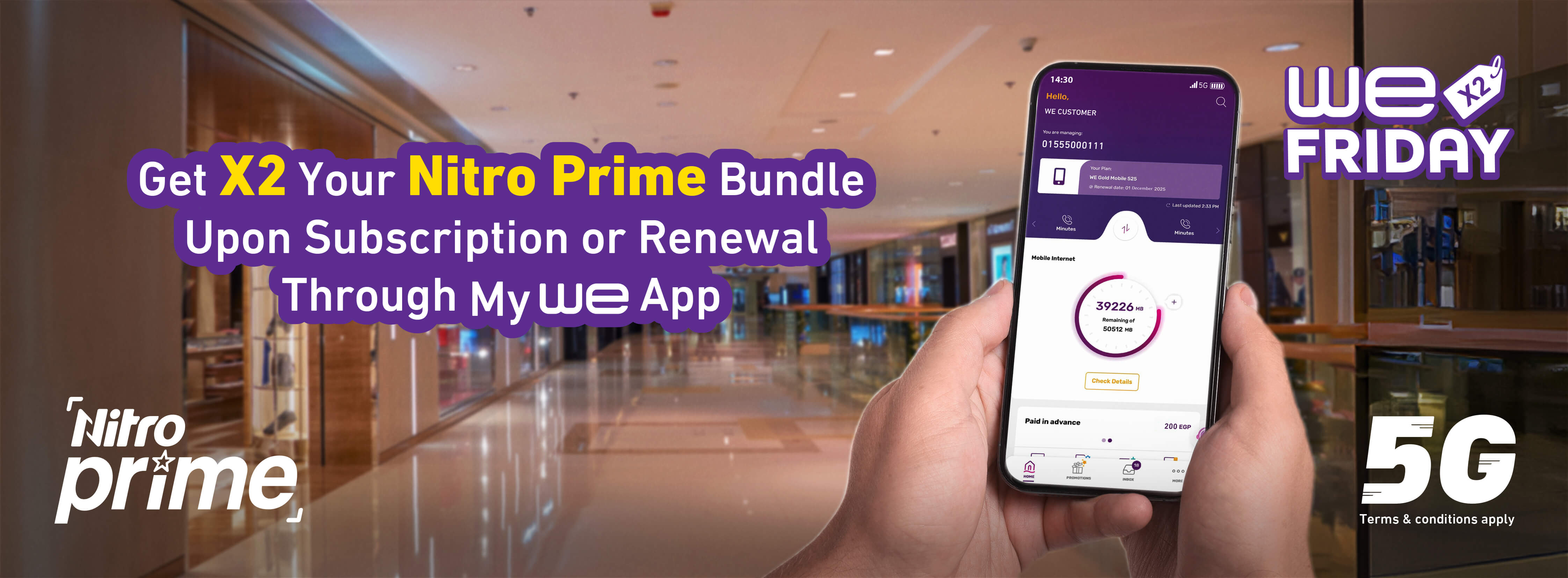 Nitro Prime WE Friday Promo