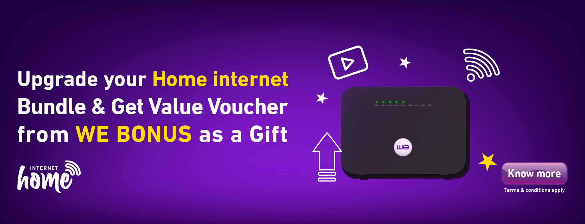 WE Space promo for existing customers